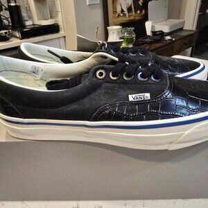 VANS OTW Era 95 Vibram Leather Black 2025 CROCODILE Shoes Mens US SZ 10 NEW